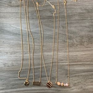 Set of necklaces